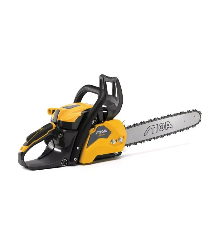 Motoseghe Ed Elettroseghe-Stiga Motosega sp 426 con motore a scoppio 42.4cc barra 40 cm -