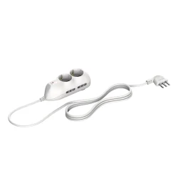 Sale Multipresa 6 pr. 2p+t 10/16a con cavo bianco - . Multiprese Ed Adattatori