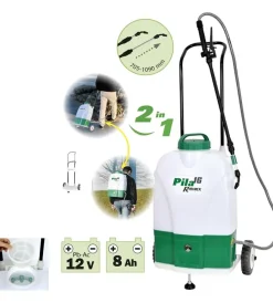 Sale Nebulizzatore elettrico a batteria con ruote 16 litri "pila 16". Attrezzatura Giardinaggio