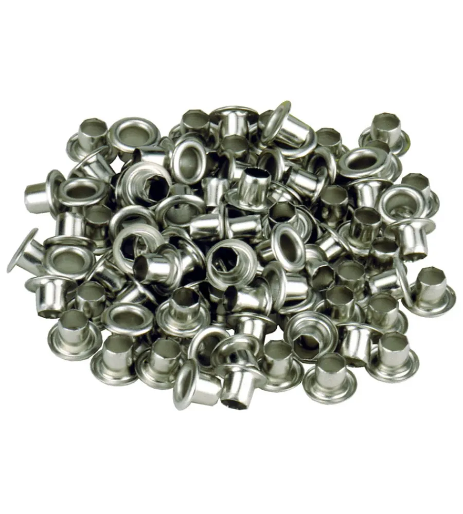 Occhiellatrici E Accessori- Occhielli ø 4,5 mm. 100 pz.