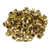 Occhiellatrici E Accessori- Occhielli ottone ø 5,5 mm. 100 pz.