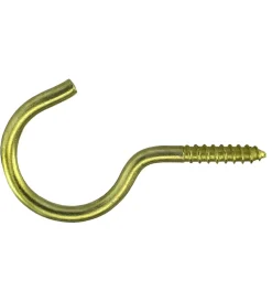 Online Occhioli aperti per legno ottone 2,0x20 mm. - 20 pz. Sistemi Di Fissaggio