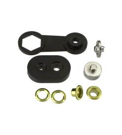 Best Occhioli ottone 14,0 mm. - ottone - 8 pz. Sistemi Di Fissaggio