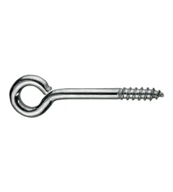 Hot Occhioli per legno 3,8x25x12 mm. - 6 pz. Sistemi Di Fissaggio
