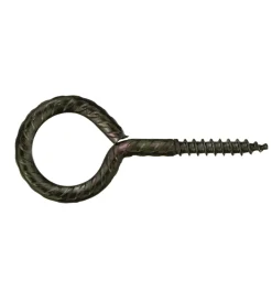 Sistemi Di Fissaggio|Occhioli rustici per legno 4,0x40x20 mm. - 4 pz.