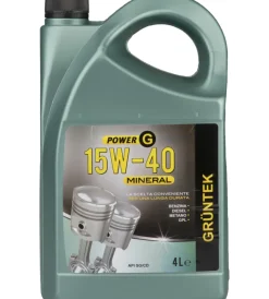 Oli E Lubrificanti|Olio power-g lubrificante minerale 4l 15w40 per motori diesel