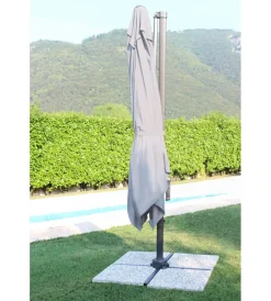 Coperture Per Esterno E Accessori- Ombrellone da giardino a braccio laterale elica garden 