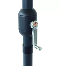 New Ombrellone da giardino rotondo essenza in poliestere bianco 3 mt Coperture Per Esterno E Accessori