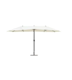 Coperture Per Esterno E Accessori|Ombrellone ovale solaria in metallo 4,5x2,7 mt