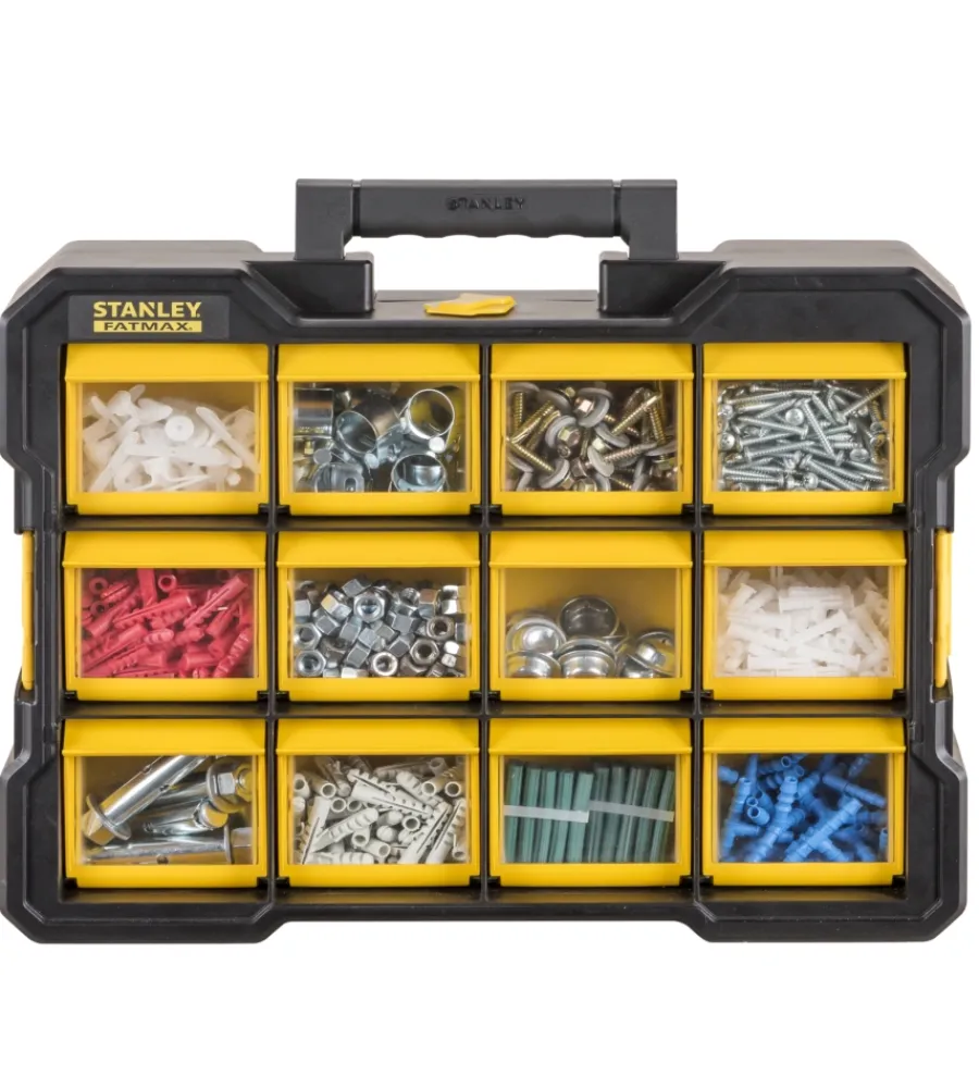 Officina E Garage-Stanley Fatmax Organizer cassettiera "flip bin" - stanley.