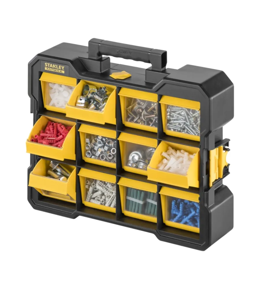 Officina E Garage-Stanley Fatmax Organizer cassettiera "flip bin" - stanley.