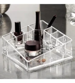 Best Organizer quadrato 14x14x7.2cm Accessori Bagno
