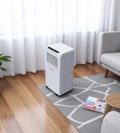 Hot Outlet - usato per prova - condizionatore portatile caldo freddo con telecomando tecno air system "afc-9001" 2 velocità 2600 w Outlet Casa