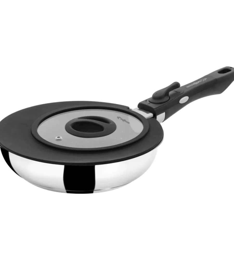 Brunner Campeggio|Padella da campeggio "academy pan ø 22" con coperchio e manico staccabile