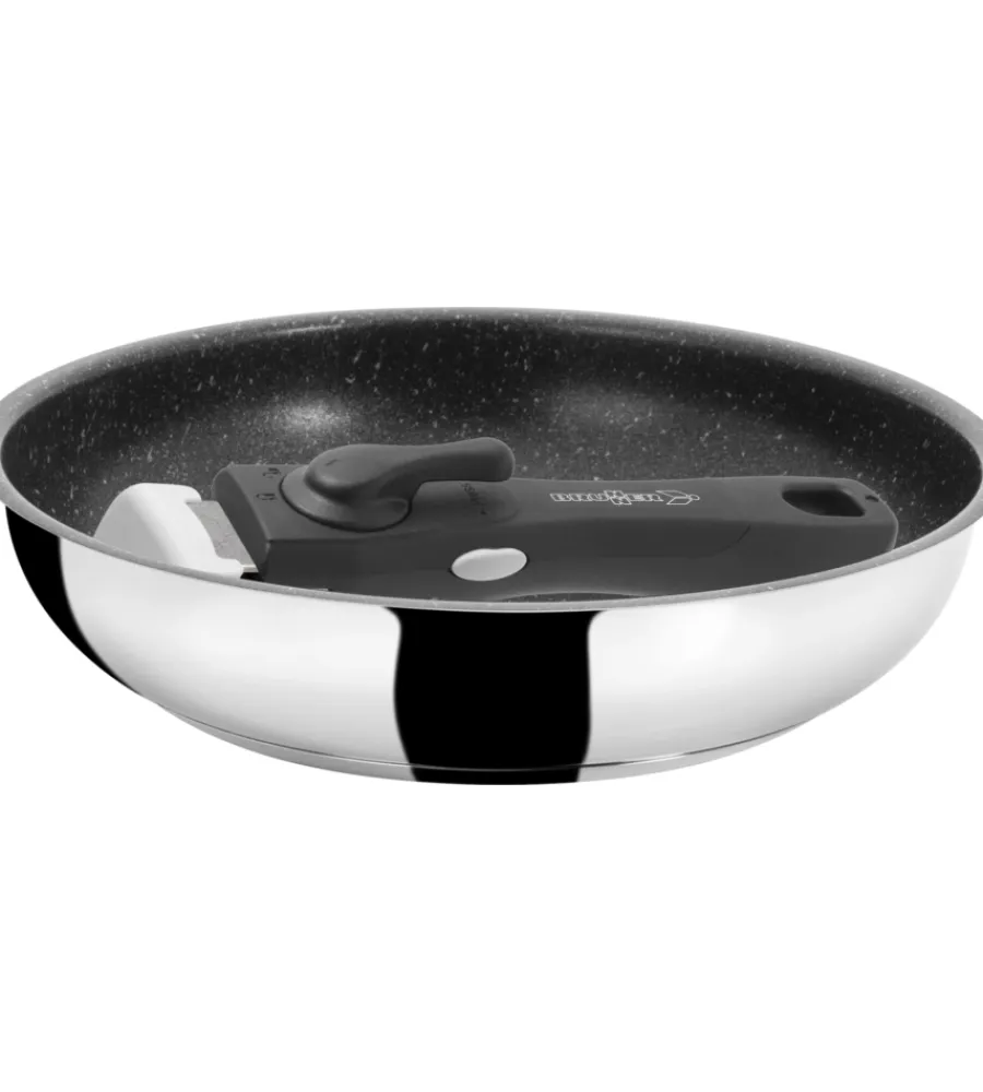 Brunner Campeggio|Padella da campeggio "academy pan ø 22" con coperchio e manico staccabile