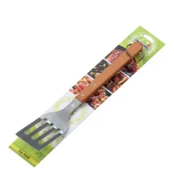 New Paletta in acciaio inox da cm. 39 - manico in legno Barbecue