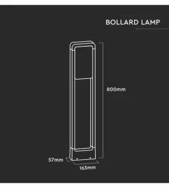 Illuminazione Per Esterno|Paletto per esterno led 4000k, 10w