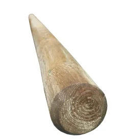 Clearance Palo da esterno in legno di pino senza punta 8x300 cm Reti, Recizioni E Cancelli Per Giardino