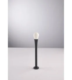 Illuminazione Per Esterno- Palo led "drop" in alluminio h34 cm, 1xg9