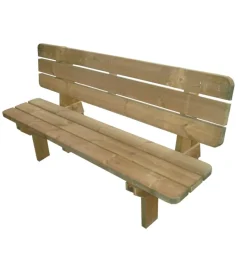 Panchina da esterno in legno di pino 180x40 cm Mobili Da Giardino E Accessori