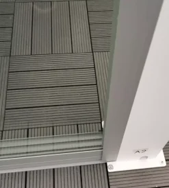 Coperture Per Esterno E Accessori|Pannelli laterali per pergole riviera in vetro temperato lato 3 metri