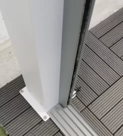 Coperture Per Esterno E Accessori- Pannelli laterali per pergole riviera in vetro temperato lato 4 metri