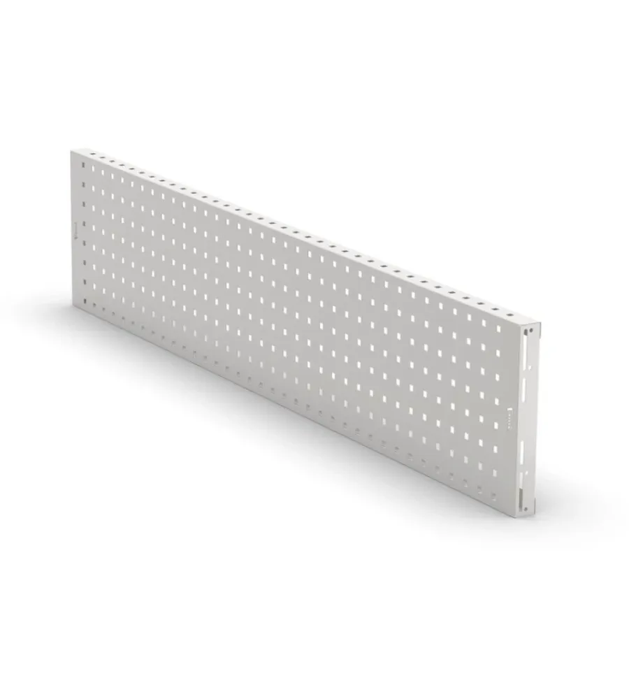 Officina E Garage- Pannello foro quadro portautensili fami in acciaio grigio 143,8x4x30,4 cm