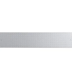 Officina E Garage- Pannello foro quadro portautensili fami in acciaio grigio 143,8x4x30,4 cm