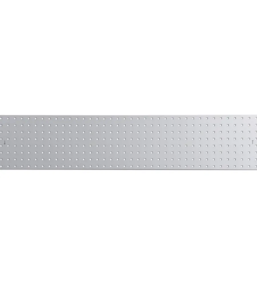 Officina E Garage- Pannello foro quadro portautensili fami in acciaio grigio 143,8x4x30,4 cm