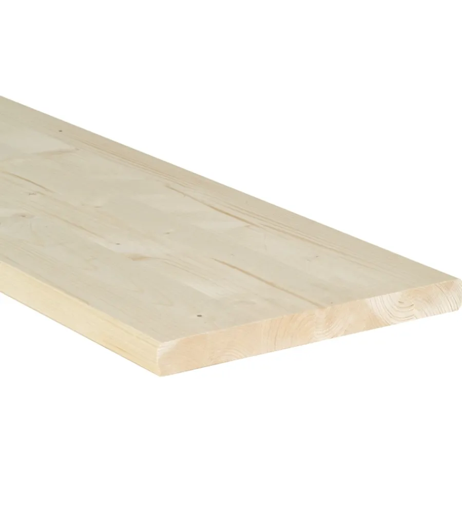 Tavole Lamellare Abete-Pircher Pannello in legno lamellare di abete imbustato 28x200x800 - .