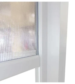 Coperture Per Esterno E Accessori|Pannello laterale manuale elica garden per pergola bioclimatica in pvc bianco lato 4 mt