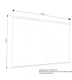 Coperture Per Esterno E Accessori|Pannello laterale per gazebo pergola bioclimatica da esterno elica garden antracite, 4x4 mt