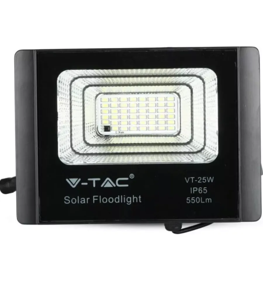 Illuminazione Per Esterno- Pannello led a ricarica solare 12w, 4000k