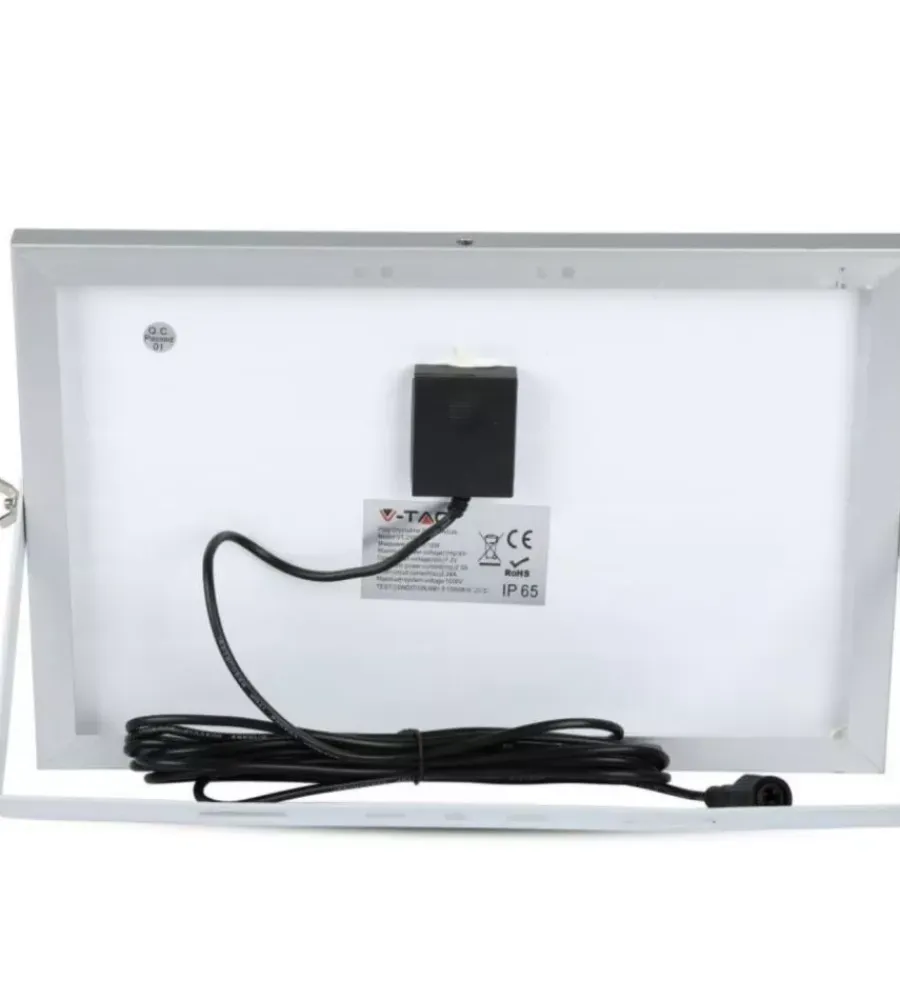 Illuminazione Per Esterno- Pannello led a ricarica solare 12w, 4000k