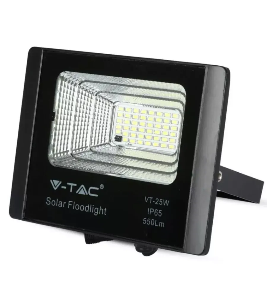 Illuminazione Per Esterno- Pannello led a ricarica solare 12w, 6000k