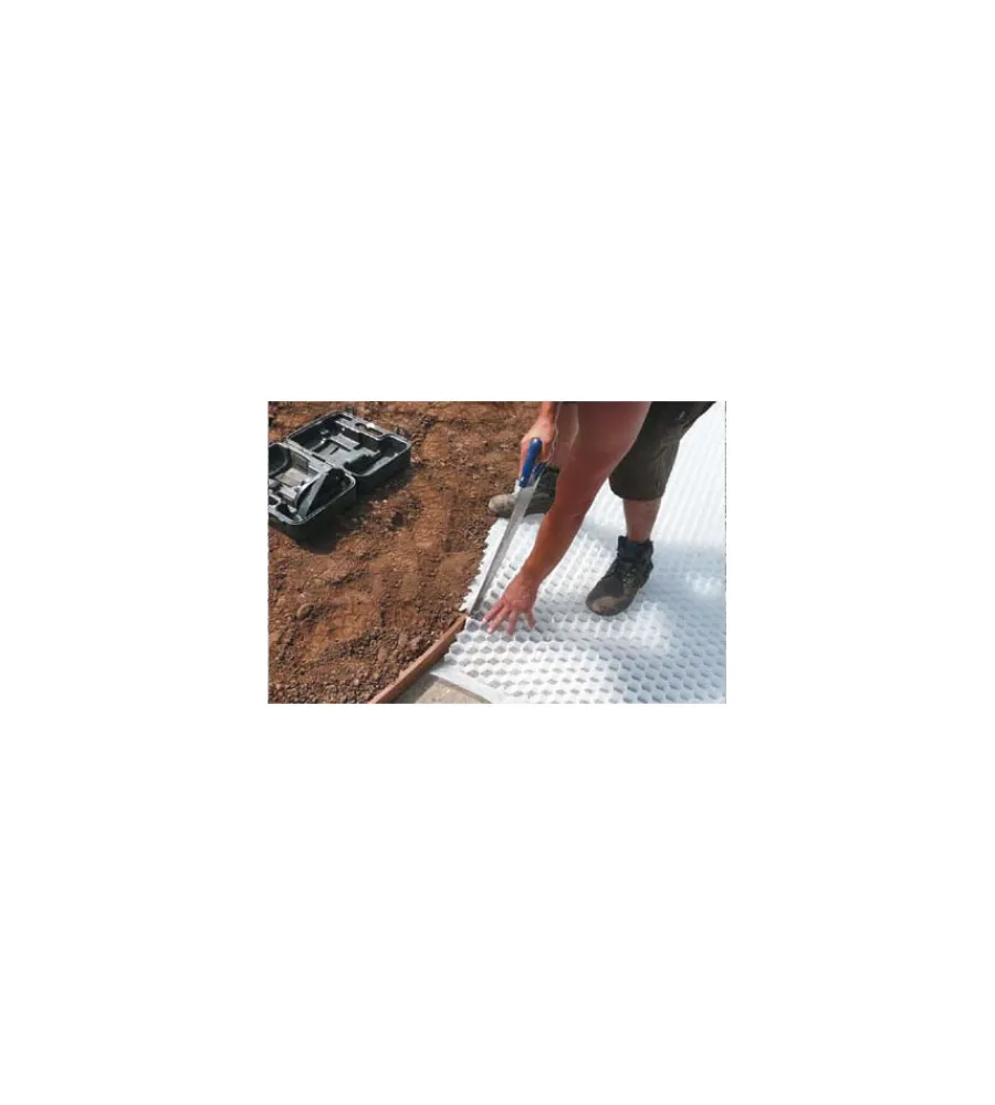 Fontane, Decorazioni E Pavimentazioni|Pannello pavimentazione "gravelfix smart" bianco, 40x80 cm