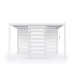 Coperture Per Esterno E Accessori|Pannello singolo fisso per pergole riviera "blind" in alluminio bianco 123x238 cm