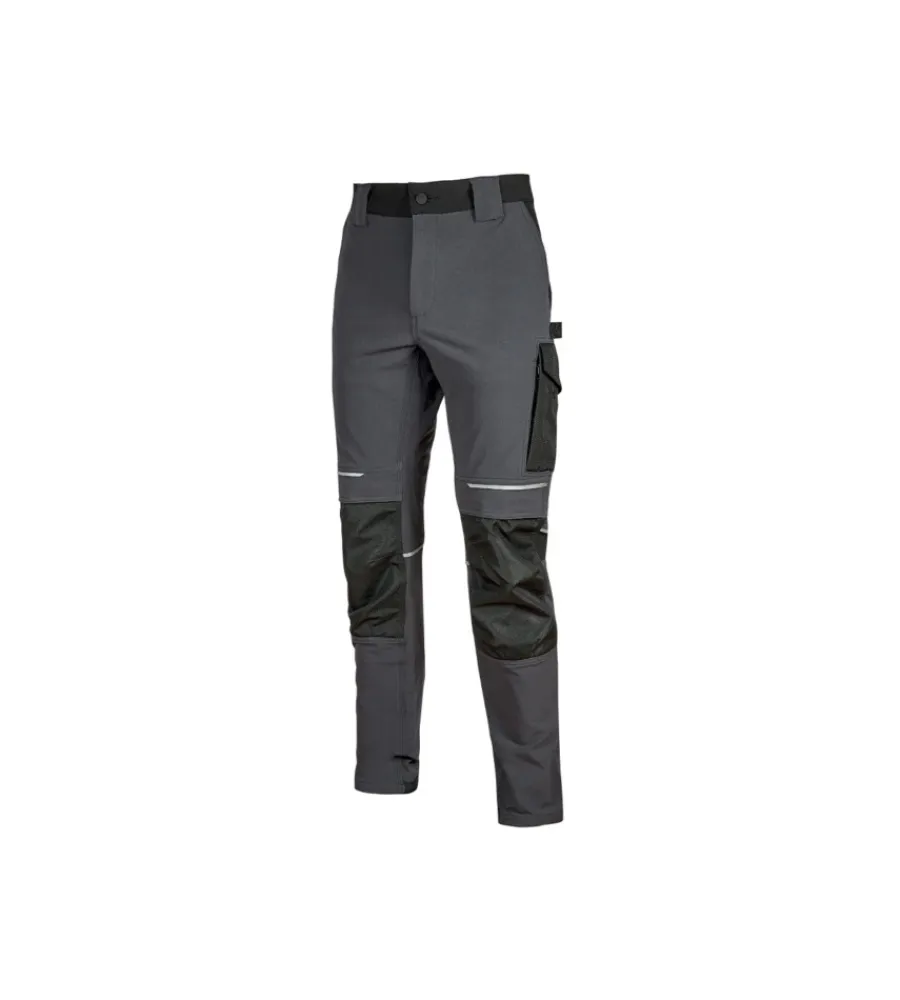Pantaloni|Pantaloni-U-Power Pantalone da lavoro atom asphalt grey - taglia 2xl