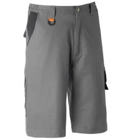 Pantaloni|Pantaloni-Kapriol Pantalone da lavoro corto "tenere pro" colore grigio, tg xxl