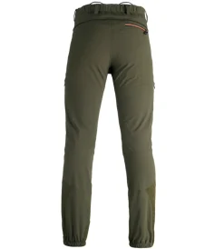 Pantaloni|Pantaloni-Kapriol Pantalone da lavoro "tech" colore verde, tg xxxl