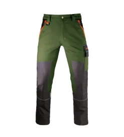 Pantaloni|Pantaloni-Kapriol Pantalone da lavoro "tenere pro gardener" colore verde, tg l