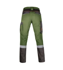 Pantaloni|Pantaloni-Kapriol Pantalone da lavoro "tenere pro gardener" colore verde, tg l