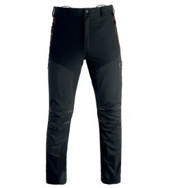 Outlet Pantalone da lavoro "tech" colore nero, tg m Pantaloni|Pantaloni