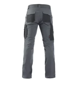 Kapriol Pantaloni|Pantaloni|Pantalone da lavoro "tenere pro" colore grigio/nero, tg. s