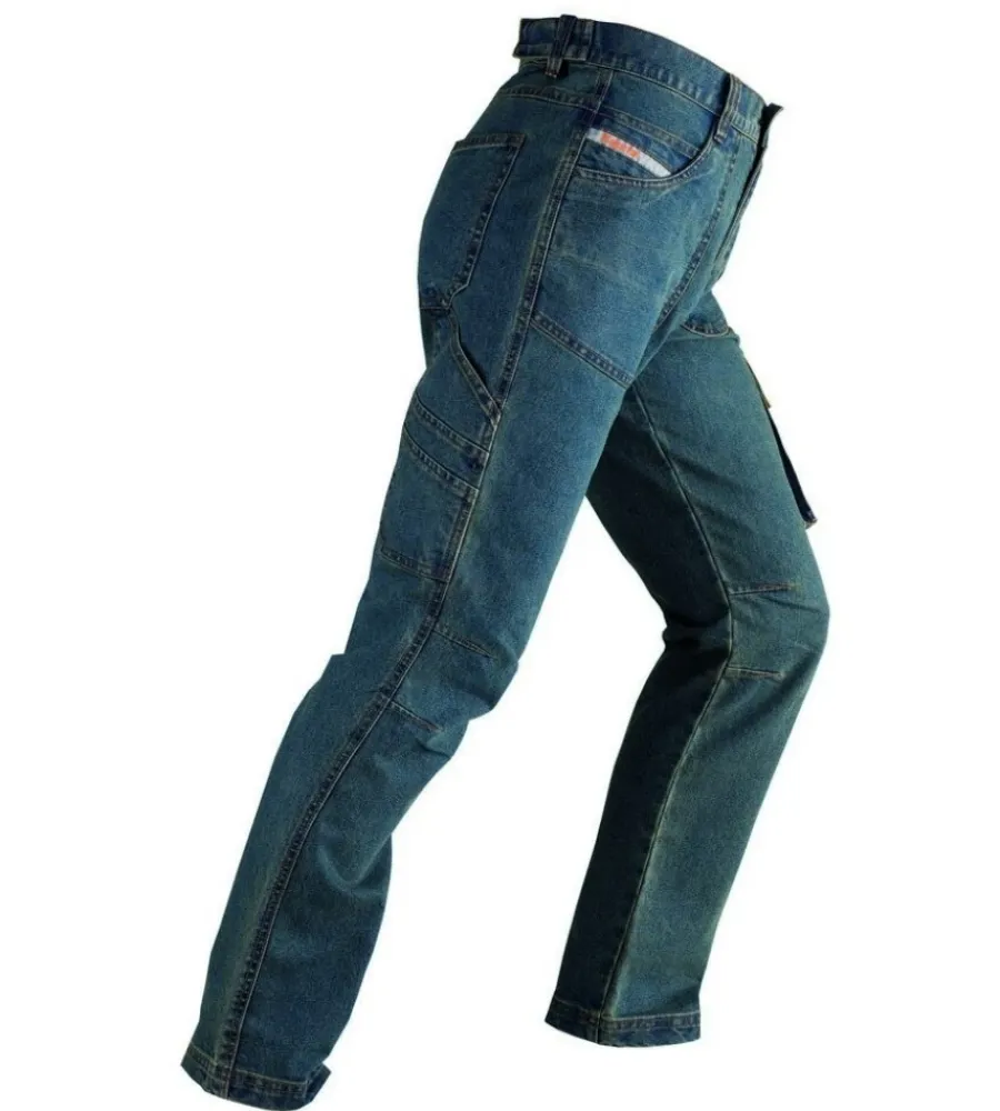 Sale Pantalone jeans da lavoro "touran" taglia l - . Pantaloni|Pantaloni