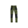 Kapriol Pantaloni|Pantaloni|Pantaloni da lavoro slick verde/nero, tg s -