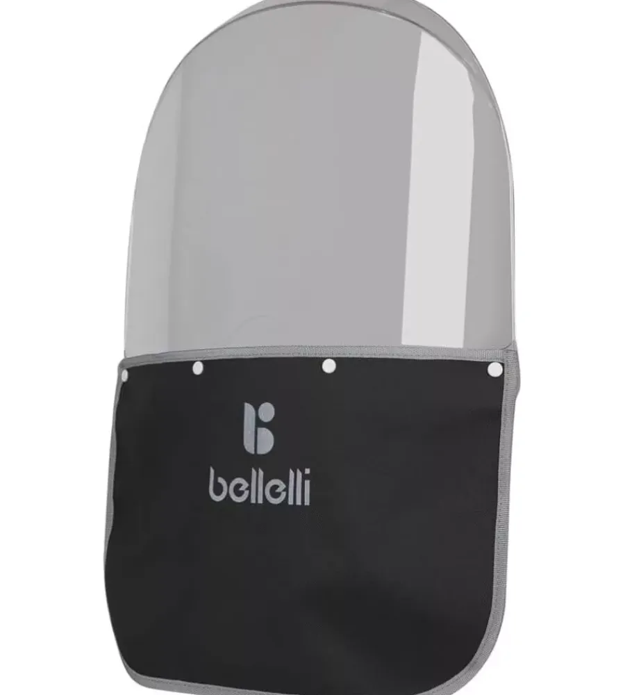 Bici|Parabrezza per bicicletta bellelli "windbreak" in policarbonato