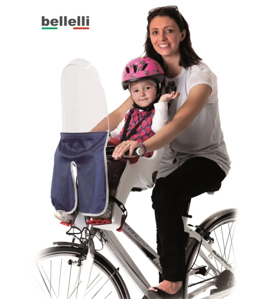 Bici|Parabrezza per bicicletta bellelli "windbreak" in policarbonato