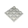 Accessori|Paracolpi adesivi quadrati trasparenti 20 x 20 mm. spessore 13,2 mm. - 9 pz.