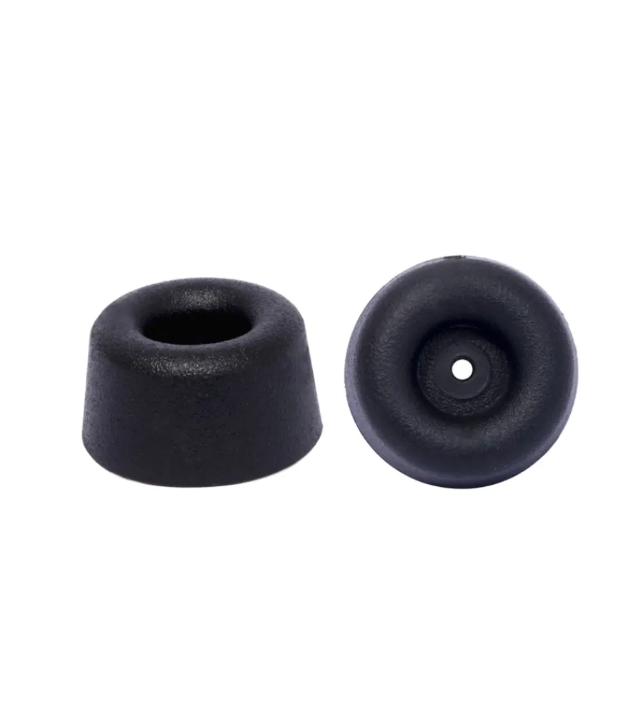 Accessori- Paracolpi tronco conico - ø 29 mm. - nero - 8 pz.